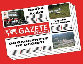 Doğankent Gazetesi Yeni Tasarımıyla Yayında