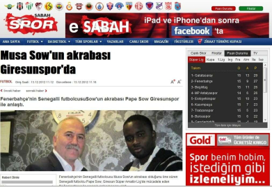 Doğankentspor Ulusal Basında