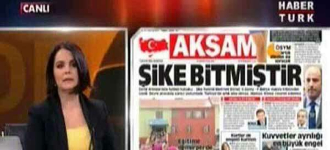 

Spikerden belediye başkanına beddua

