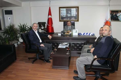 Doğankentspor’dan, Ak Parti İl Başkanına Ziyaret.