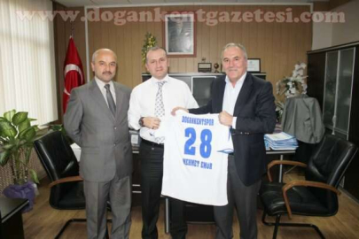 Doğankentspor Yönetiminden Emür’e Ziyaret