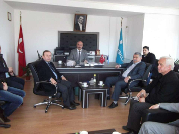 İl Başkanı Öztürk’ten Mustafa Sarı’ya Ziyaret
