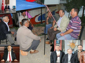 Muhtarın Eylemi Ses Getirdi