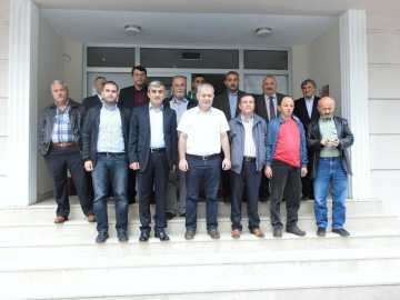 MHP’liler Başkan Tekin’i Ziyaret Etti