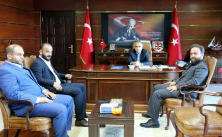 Doğankentli İşadamlarından Ziyaret