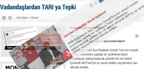 Tarı’yı Eleştiren Edepsiz Kim? 