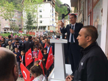 Canikli’den Doğankent’te Duble Yol Müjdesi!