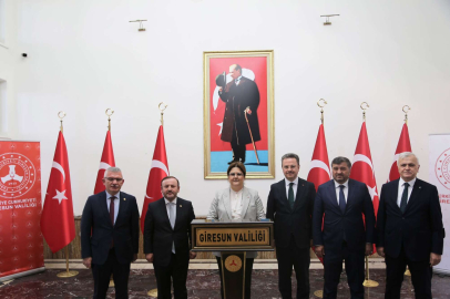 Bakan Yanık, Giresun Valiliği’ni Ziyaret Etti