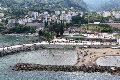 Ordu’da gökdelenlerin yıkıldığı sahil halkın hizmetine açıldı
