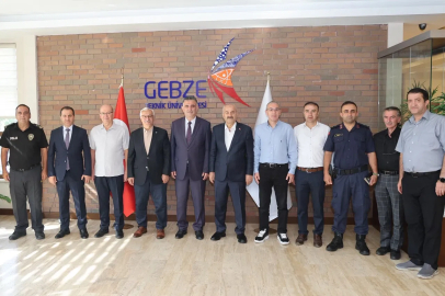 Gebze'de Başkan Büyükgöz'den Rektör Mantar’a 'hayırlı olsun' ziyareti