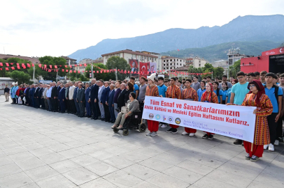 Manisa’da Ahilik Kültürü ve Mesleki Eğitim Haftası kutlanıyor