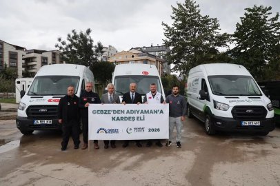 Gebze’den Adıyaman’a kardeş eli