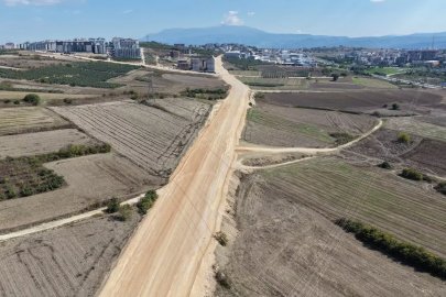 Bursa Büyükşehir'den Görükle'de yeni yola yeni altyapı