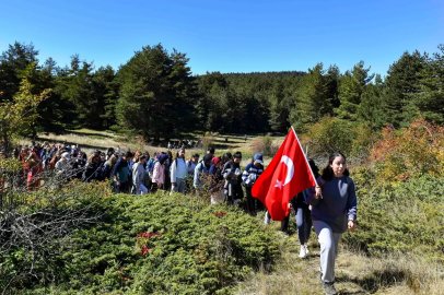 Ankara'da üniversiteli gençlere doğa molası