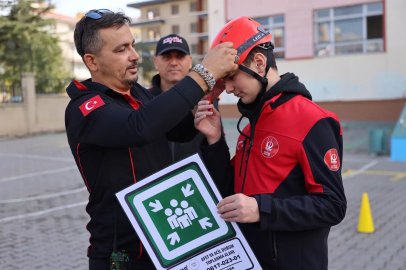 Ankara Keçiören'de afetlere karşı bilinçlilik