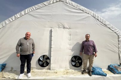 Kocaeli'de kırsal kalkınmaya mantar üretim çadırı katkısı